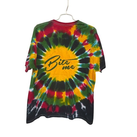 Barracuda Taphouse Grill Tie-Dye T-Shirt Bite Me Coconut Grove Florida Size XL - Picture 2 of 5